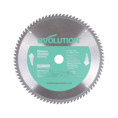 EVOLUTION 10" Aluminum Cutting Blade, 1" Arbor 10BLADEAL